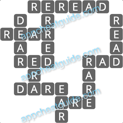 Wordscapes 19187 Icey 4 3 Master answer image answer