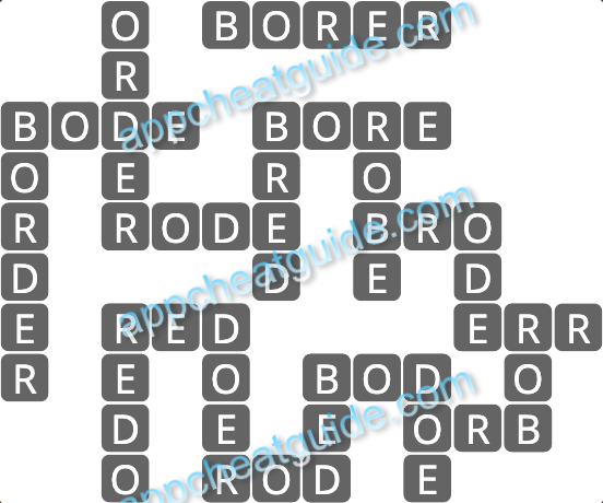 Wordscapes 19220 Aqua 8 4 Master answer image answer