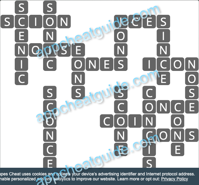 Wordscapes 19232 Aqua 8 16 Master answer image answer