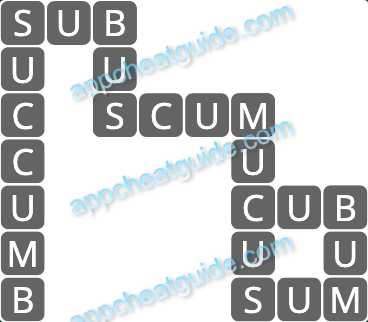 Wordscapes 19289 Melt 4 9 Master answer image answer