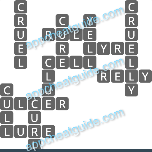 Wordscapes 19412 Wash 8 4 Master answer image answer