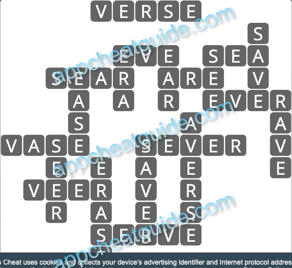 Wordscapes 19416 Wash 8 8 Master answer image answer