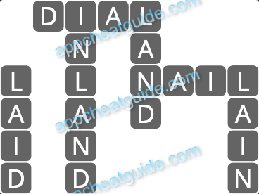 Wordscapes 19495 Cover 9 7 Master answer image answer