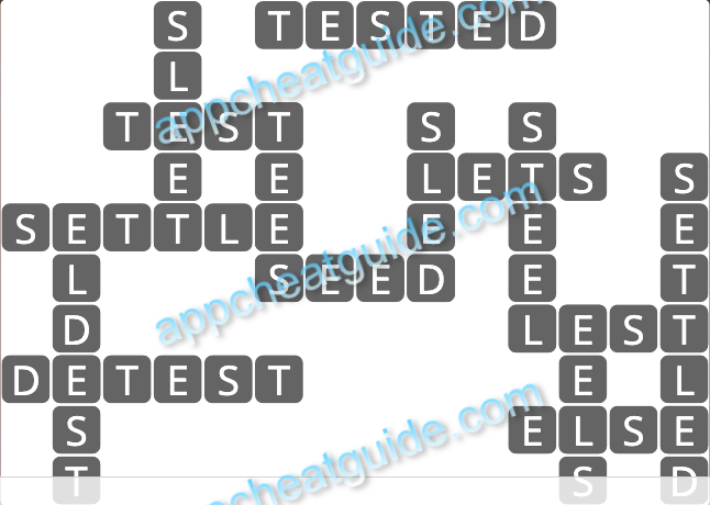 Wordscapes 19517 Calm 13 13 Master answer image answer