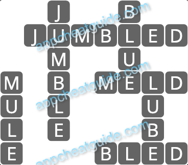 Wordscapes 19549 Freeze 4 13 Master answer image answer