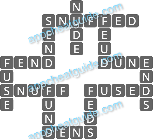 Wordscapes 19569 Slope 4 1 Master answer image answer