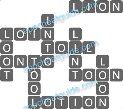 Wordscapes 19578 Slope 4 10 Master answer image answer