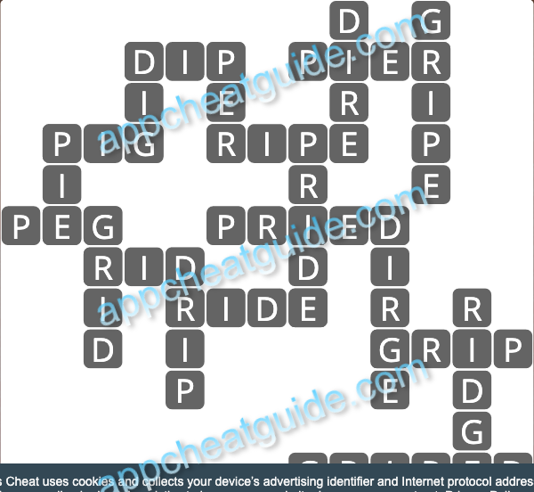 Wordscapes 19580 Slope 4 12 Master answer image answer