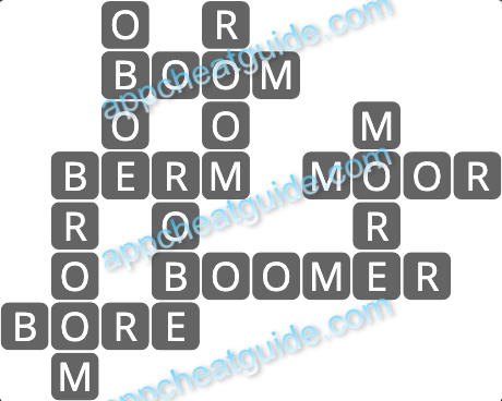 Wordscapes 19582 Slope 4 14 Master answer image answer