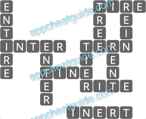 Wordscapes 19665 Shell 10 1 Master answer image answer