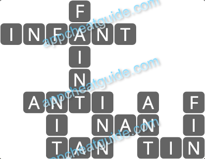 Wordscapes 19691 Polar 4 11 Master answer image answer