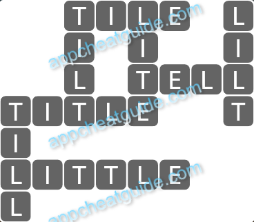 Wordscapes 19706 White 3 10 Master answer image answer