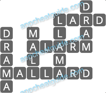 Wordscapes 19739 Fresh 7 11 Master answer image answer