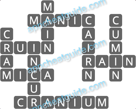 Wordscapes 19767 Ripple 7 7 Master answer image answer