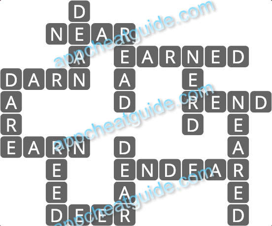 Wordscapes 19771 Ripple 7 11 Master answer image answer