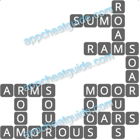 Wordscapes 19778 Lake 11 2 Master answer image answer