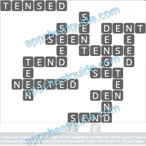 Wordscapes 19782 Lake 11 6 Master answer image answer