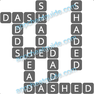 Wordscapes 19796 Frost 5 4 Master answer image answer