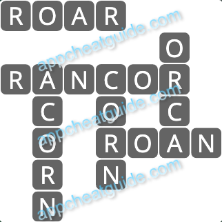 Wordscapes 19825 Chill 6 1 Master answer image answer