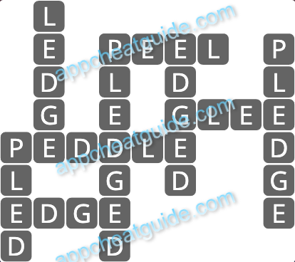 Wordscapes 19833 Chill 6 9 Master answer image answer