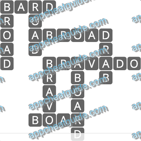 Wordscapes 19886 Red 9 14 Master answer image answer