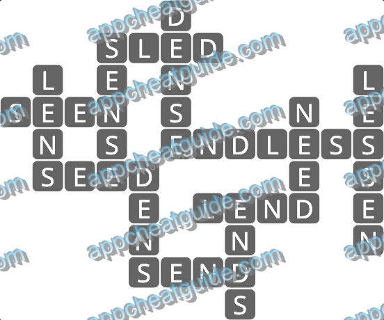 Wordscapes 19906 Serene 10 2 Master answer image answer