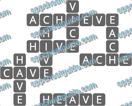 Wordscapes 19908 Serene 10 4 Master answer image answer