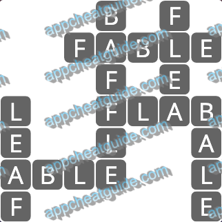 Wordscapes 19909 Serene 10 5 Master answer image answer