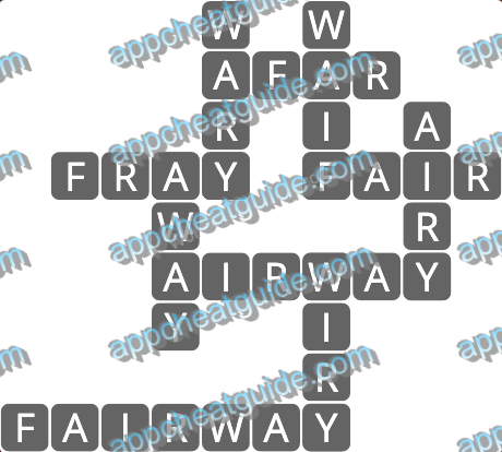 Wordscapes 19915 Serene 10 11 Master answer image answer