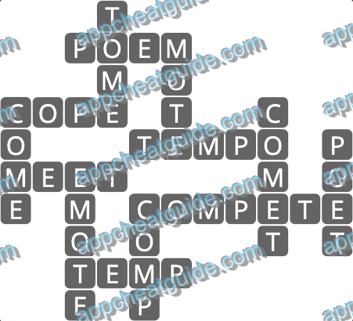 Wordscapes 19920 Serene 10 16 Master answer image answer