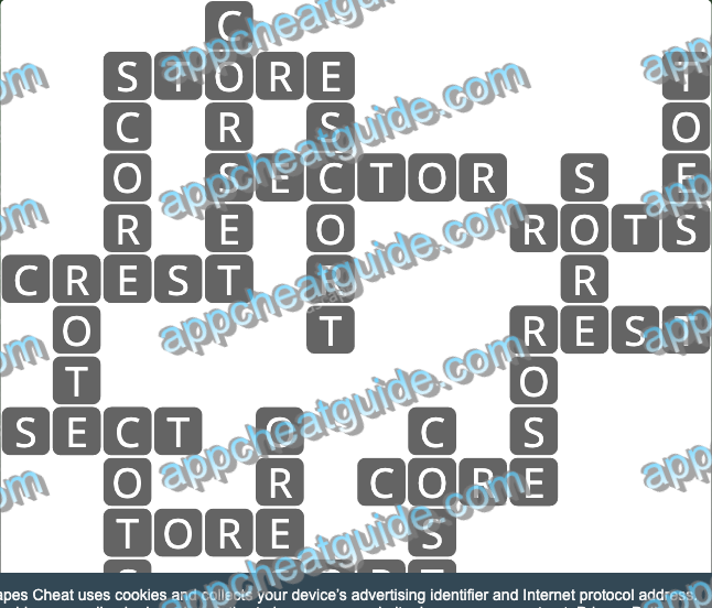 Wordscapes 19927 View 18 7 Master answer image answer