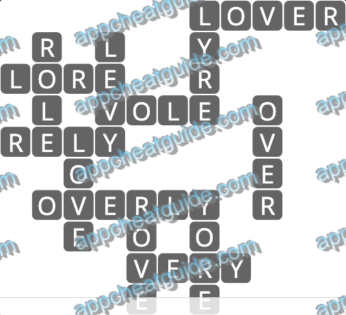 Wordscapes 19938 Luna 4 2 Master answer image answer