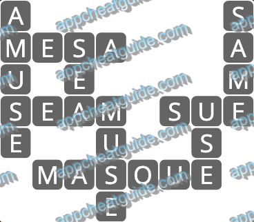 Wordscapes 19941 Luna 4 5 Master answer image answer