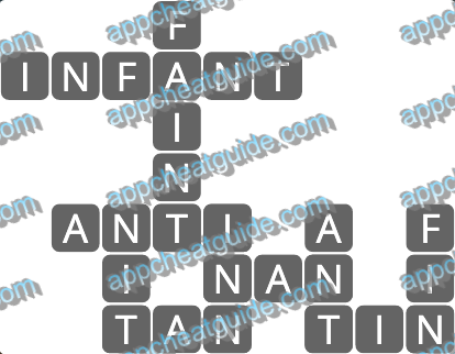 Wordscapes 19949 Luna 4 13 Master answer image answer