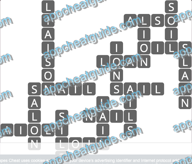 Wordscapes 19963 Arch 5 11 Master answer image answer