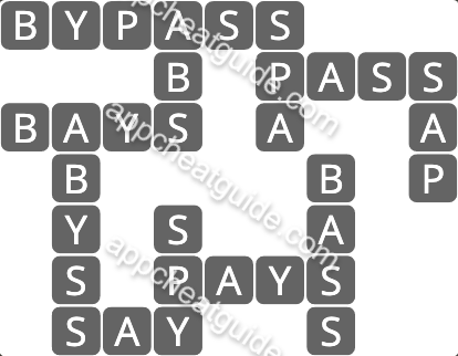 Wordscapes 205 Dusk 13  Sky answer image answer