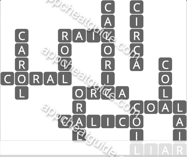 Wordscapes 2096 Mist 16  Twilight answer image answer