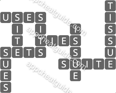 Wordscapes 2145 View 1 Twilight answer image answer