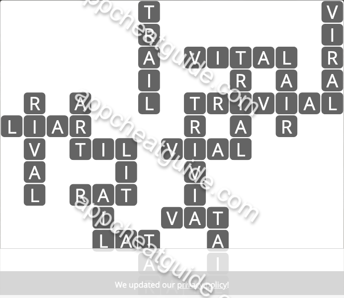 Wordscapes 2148 View 4 Twilight answer image answer