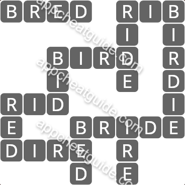 Wordscapes 2195 Red 3  Marsh answer image answer