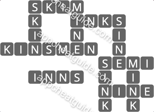 Wordscapes 2254 Fir 14  Woods answer image answer