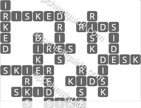 Wordscapes 2374 Drift 6  Arid answer image answer