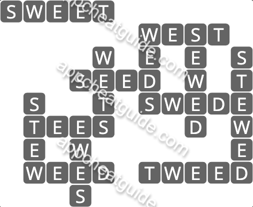 Wordscapes 2404 Ripple 4  Tide answer image answer