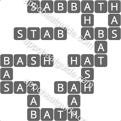 Wordscapes 2407 Ripple 7  Tide answer image answer