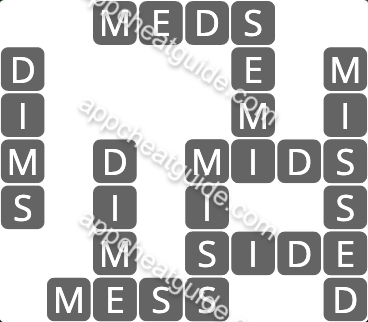 Wordscapes 2408 Ripple 8  Tide answer image answer