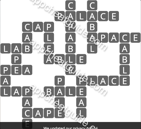 Wordscapes 2417 Wave 1  Tide answer image answer