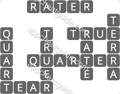 Wordscapes 2422 Wave 6  Tide answer image answer