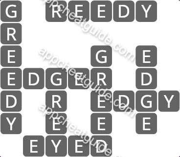 Wordscapes 2434 Calm 2  Tide answer image answer