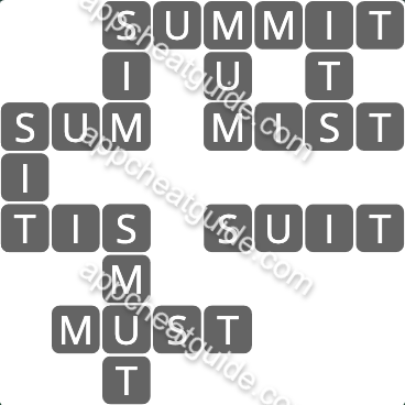 Wordscapes 2439 Calm 7  Tide answer image answer