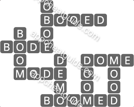 Wordscapes 2441 Calm 9  Tide answer image answer